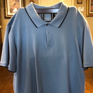 Theory brand polo shirt, blue, XL